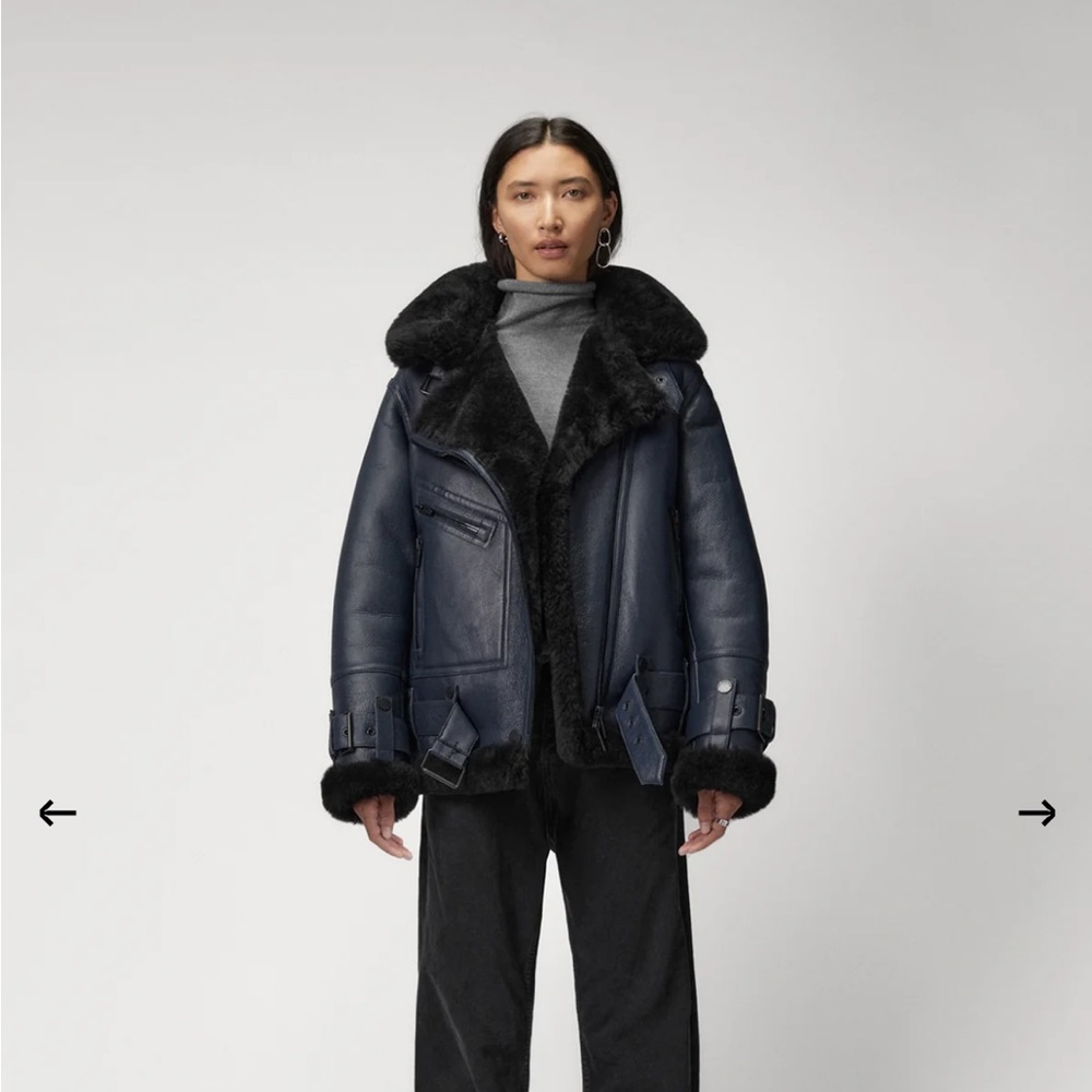 The Arrivals Moya® V Moto jacket XS